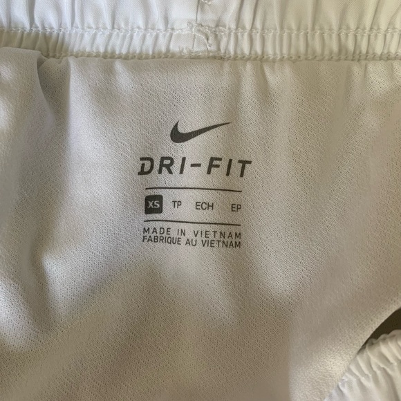 white Nike Tempo running shorts - Picture 3 of 5